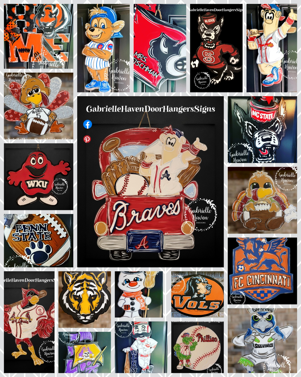 Blooper / Braves Mascot Sticker 