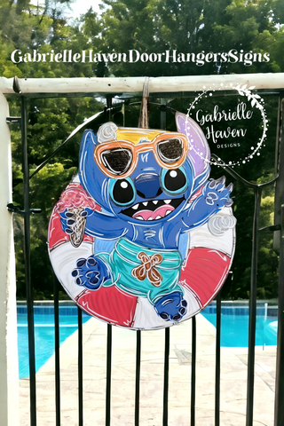Stitch Summer Pool Float
