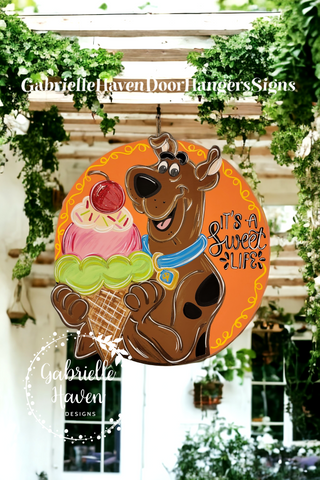 "Sweet Life" Ice Cream Cone Scooby
