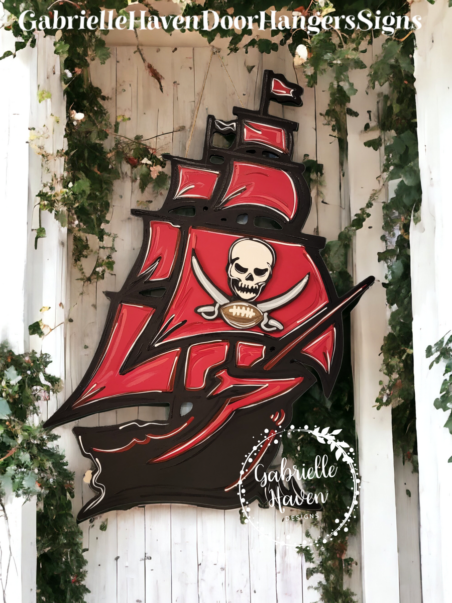 Tampa Bay Buccaneers Pirate Ship Wood Pirate Ship Wood 