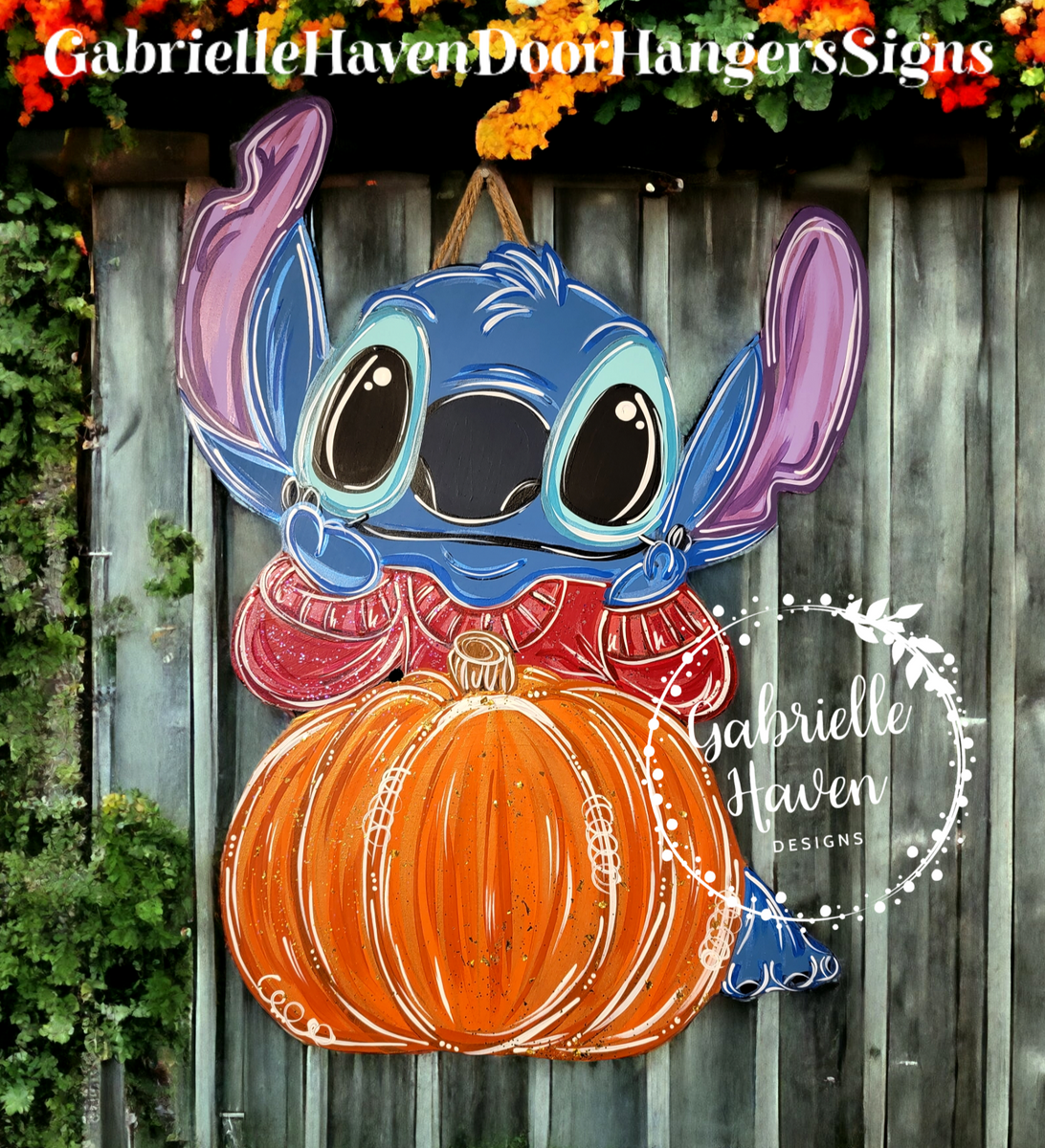 Stitch Door Hanger, Lilo Stitch Door Hanger, Disney Door Hanger, Welco –  GHDoorHangersSigns