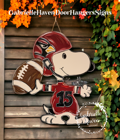 Snoopy Football, Arizona Cardinals (any team available)