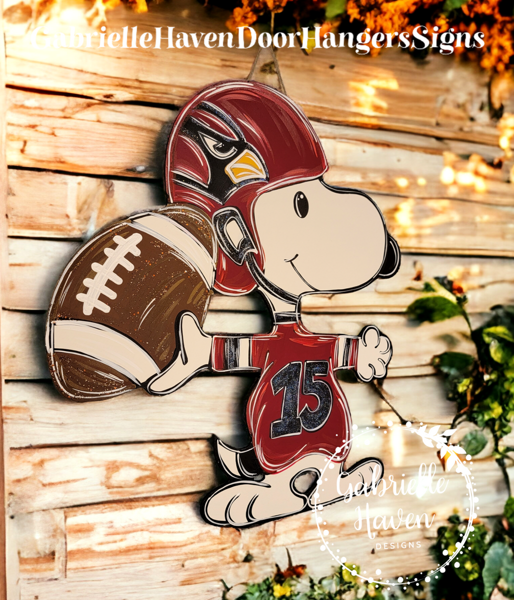 Cincinnati Bengals Snoopy NFL Sport Ornament Custom Name - Binteez