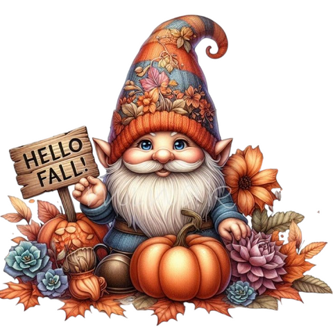 Hello Fall Gnome