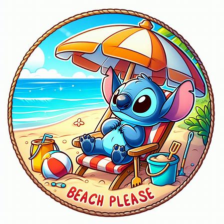 Beach Stitch, 22"