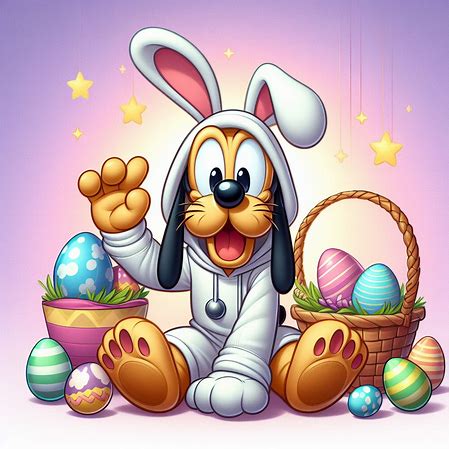 Easter Bunny Pluto