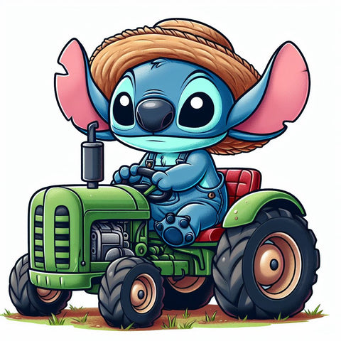 Stitch on Tractor