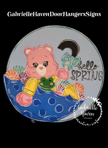 Care Bears Spring Umbrella (Round)