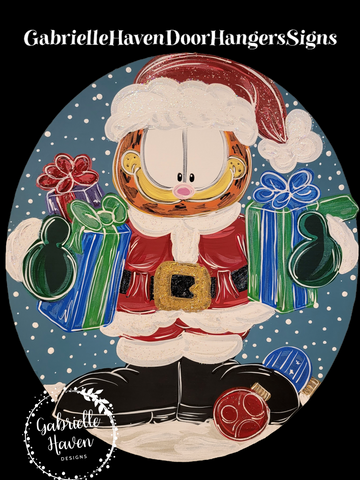 Garfield Santa with Gifts