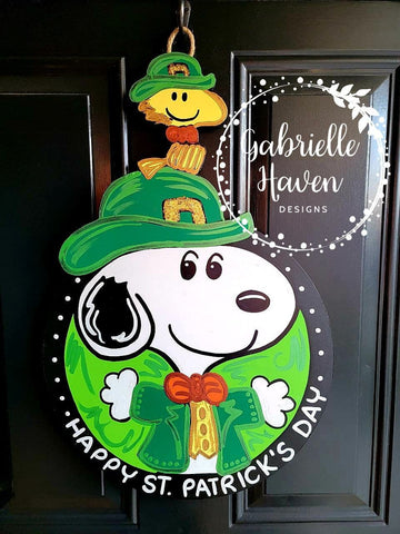 Snoopy Happy St Patricks Day