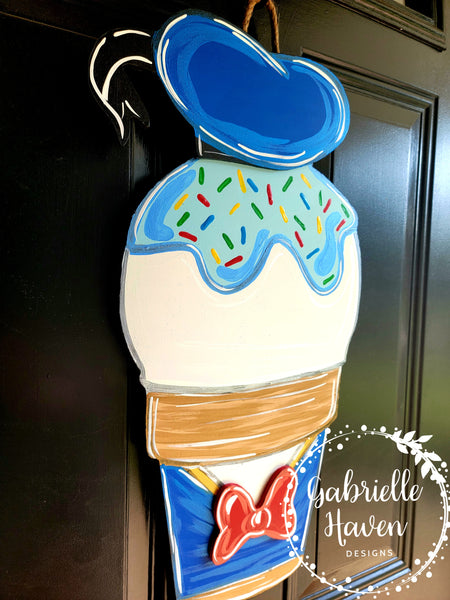 Donald Duck Ice Cream Cone