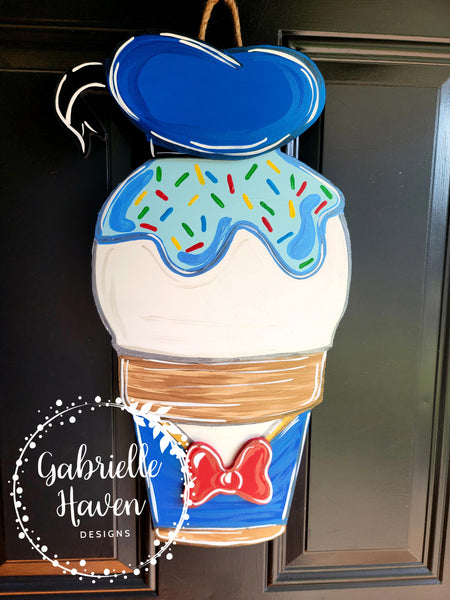 Donald Duck Ice Cream Cone