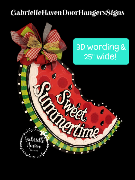 Sweet Summertime 3D Watermelon