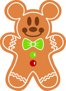 Mickey Gingerbread (Bow Tie)