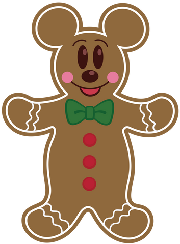 Gingerbread Mickey