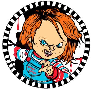 Chucky Striped Round Design