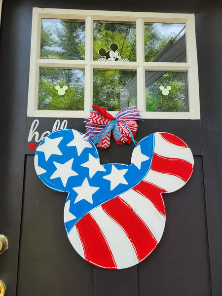 Patriotic Swirl Mickey Mouse Ears