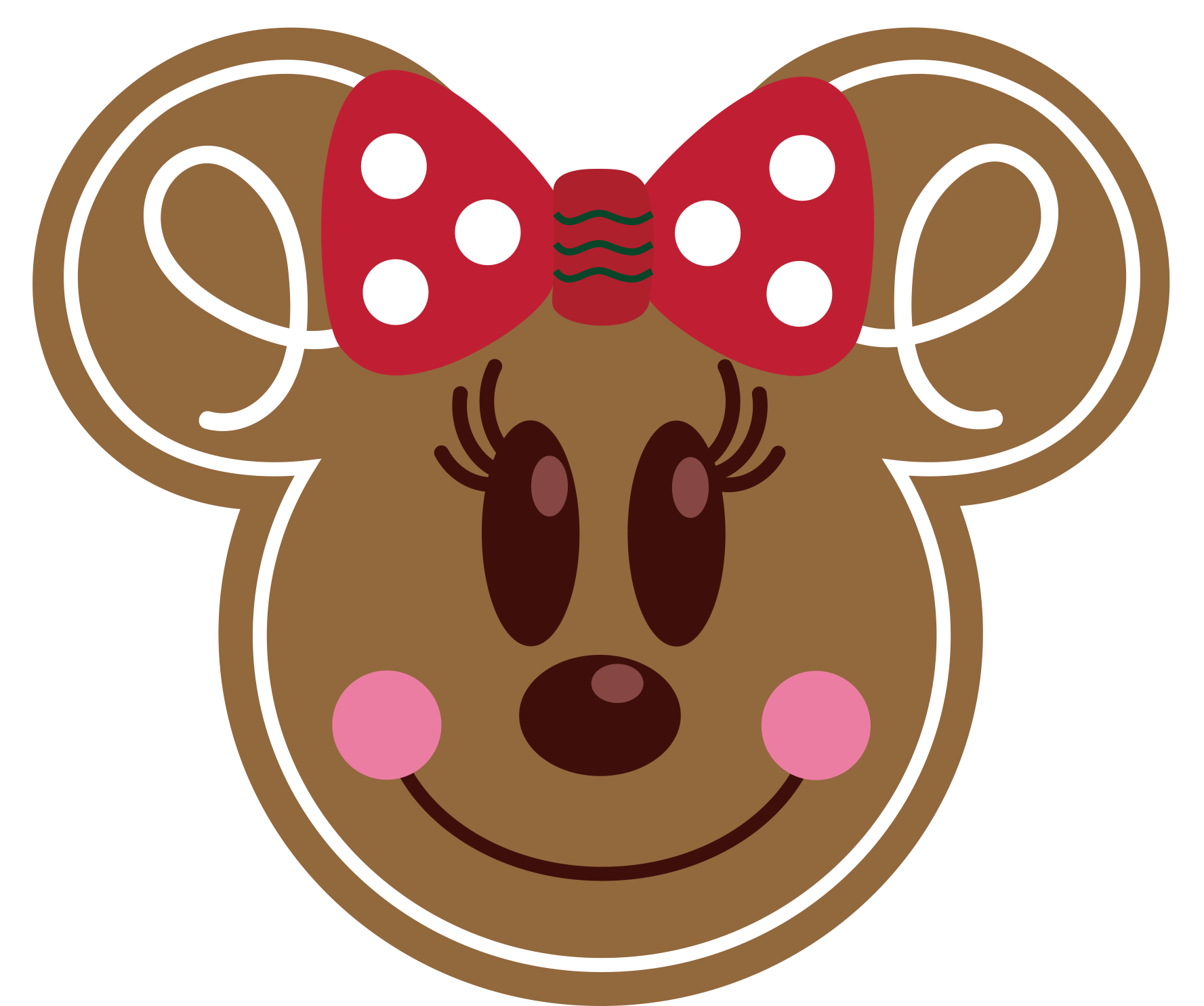 Minnie Gingerbread Ornament