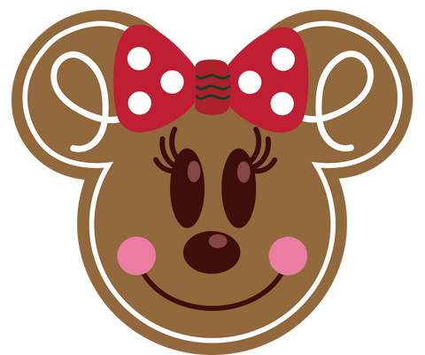 Minnie Gingerbread Ornament