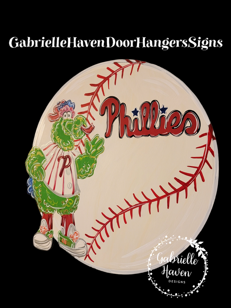 Philadelphia Phillies Team Color Welcome Sign - 11x19