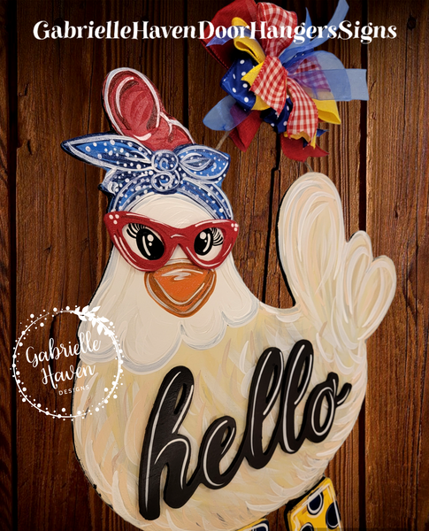 3D Chicken (3D boots, glasses & personalization)
