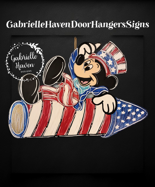 Mickey Patriotic Firecracker