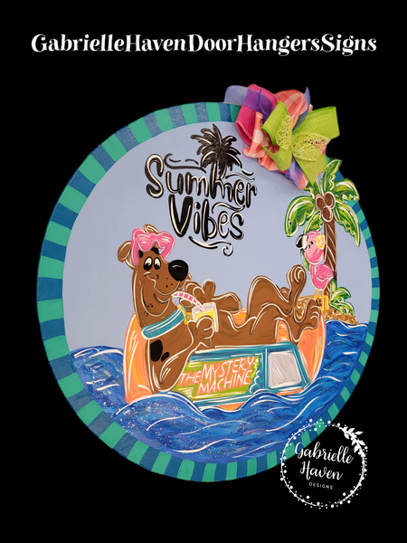 Scooby "Summer Vibes" Mystery Machine Float