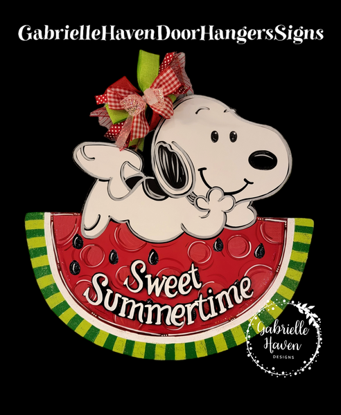 Snoopy Sweet Summertime Watermelon