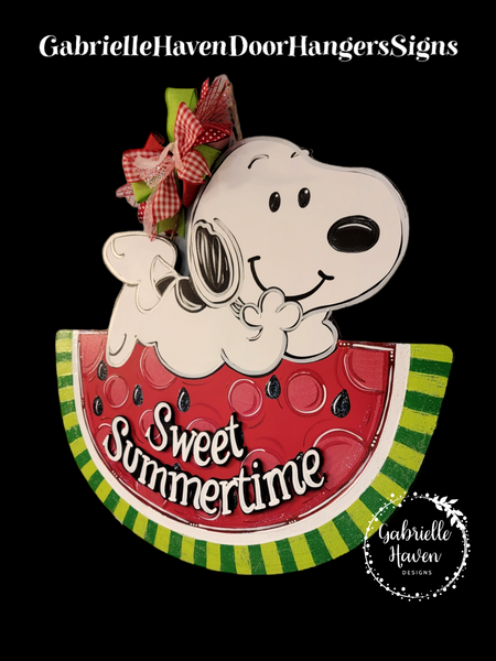 Snoopy Sweet Summertime Watermelon