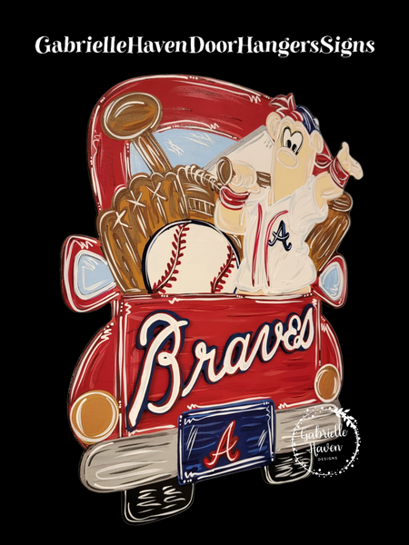 Atlanta Braves Baseball Truck, 3D Braves