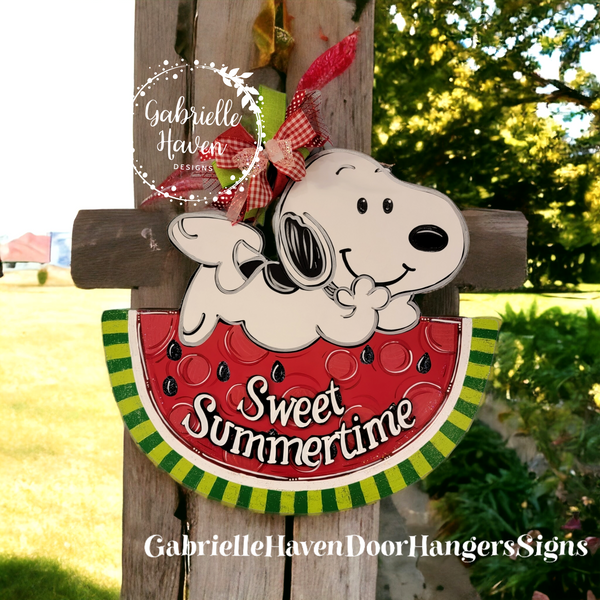 Snoopy Sweet Summertime Watermelon