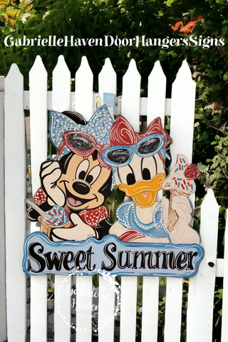 Minnie & Daisy Sweet Summer Ice Cream, 3D piece Sweet Summer