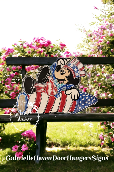 Mickey Patriotic Firecracker