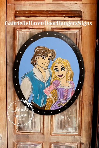 Rapunzel and Flynn