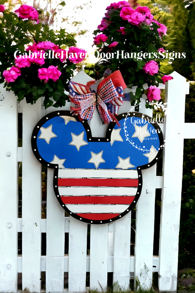 Patriotic Mickey Mouse Ears