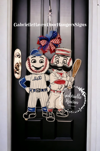 Baseball Mascots, Reds & Mets (ANY teams available)