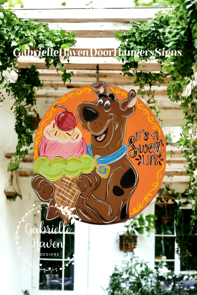 "Sweet Life" Ice Cream Cone Scooby