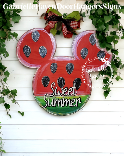 Mickey 3D Watermelon Mouse Ears "Sweet Summer"