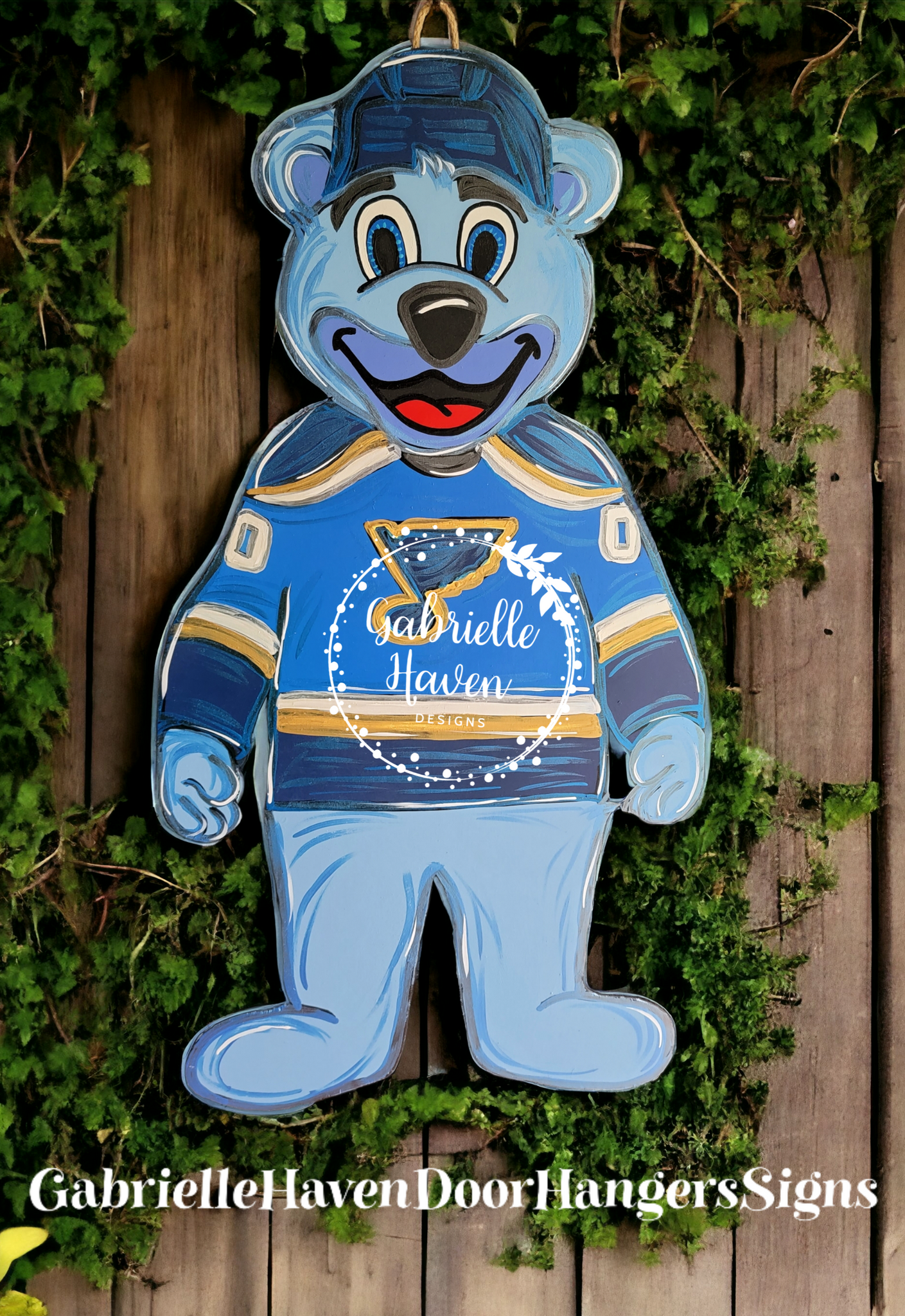 Louie St Louis Blues Hockey Mascot