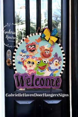 Muppet Babies Welcome Sign