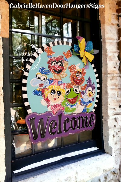 Muppet Babies Welcome Sign