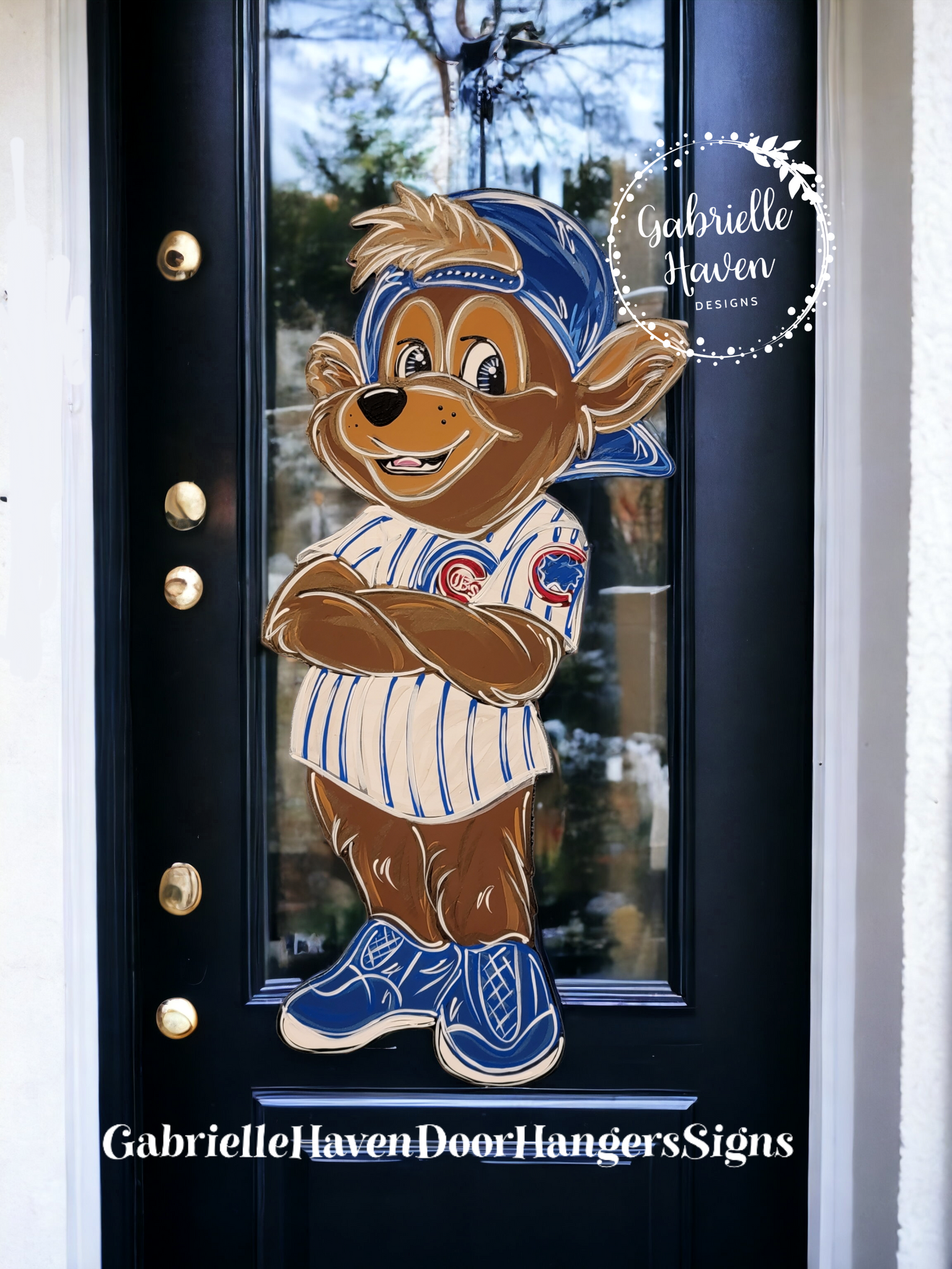 Chicago Cubs Mascot Door Hanger Door Sign Decor, Baseball Mascot Door  Hanger Sign, Chicago Cubs Baseball Door Hanger Sign, Baseball Yard Sign,  Baseball Porch sign decor, baseball garden flag sign, baseball party