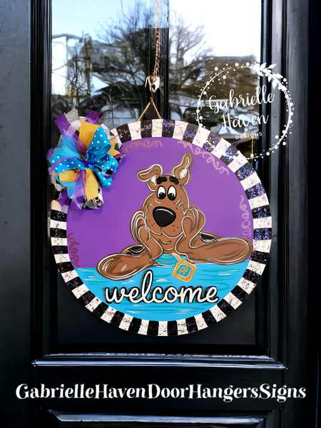 Scooby Welcome Sign