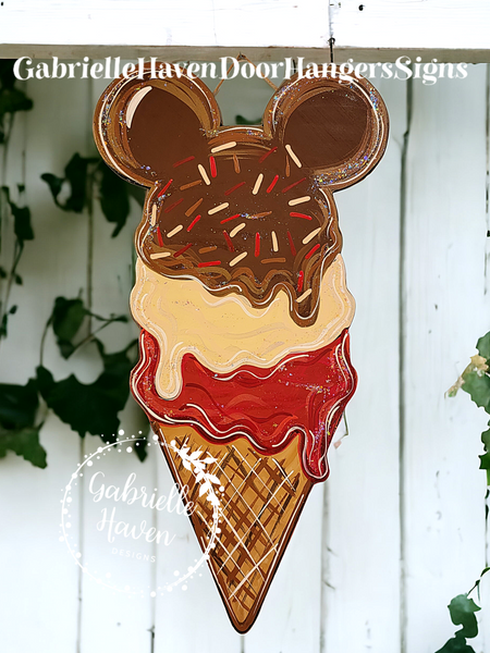 Mickey Ice Cream Cone