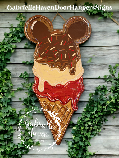 Mickey Ice Cream Cone