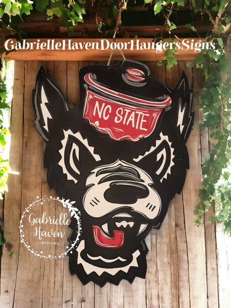 NC State, North Carolina State Wolfpack Head