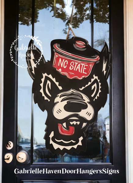 NC State, North Carolina State Wolfpack Head