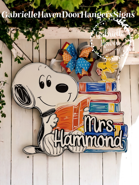 Snoopy Teacher Books