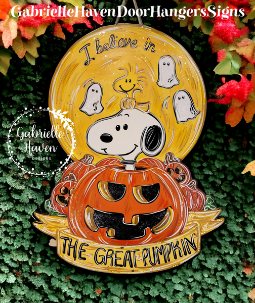 Snoopy I believe in the Great Pumpkin