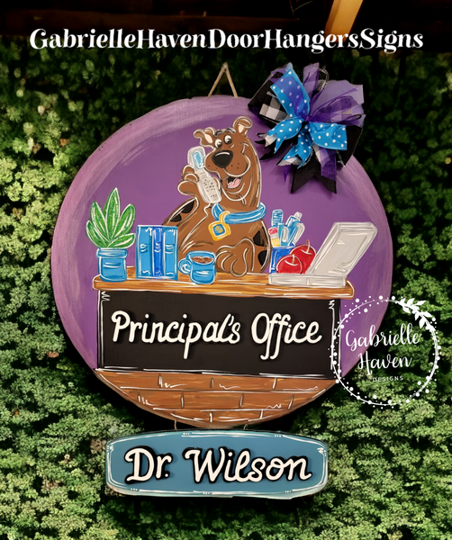 Scooby Teacher, Principal, Office Design, 3D personalized